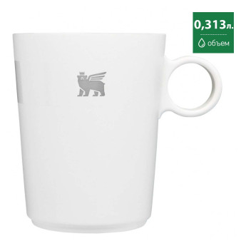 Кофейная кружка Stanley Adventure Daybreak 0,313 л, белая (10-11017-013)