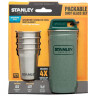 Stanley Adventure — стопки в футляре 0,59 л, зелёные (10-01705-003)