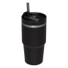 Stanley Quencher H2.0 — термокружка 0,59 л с трубочкой, чёрная (10-11911-015)