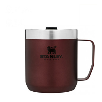 Термокружка Stanley Classic с ручкой 0,35 л, бордовая (10-09366-008)