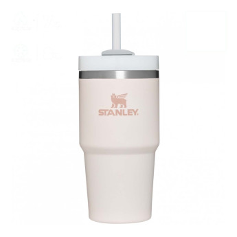 Термокружка Stanley Quencher H2.0 0,59 л с трубочкой, розовая