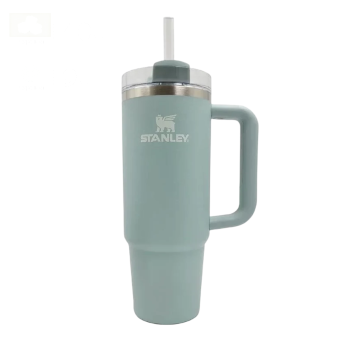Термокружка Stanley Quencher H2.0 0,88 л с трубочкой, морская (10-11912-124)